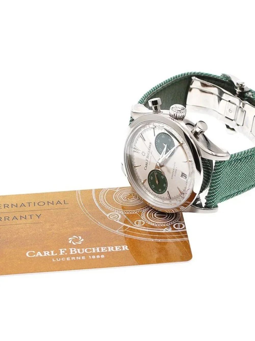 CARL F.BUCHERER manero flyback 00.10927.08.13.02 Date Automatic Men's
